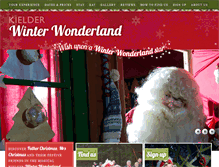 Tablet Screenshot of kielderwinterwonderland.com